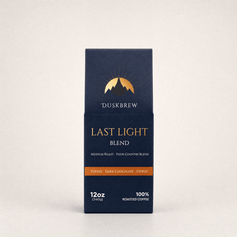 Last Light — Medium Roast — Freshly Roasted Coffee by Duskbrew