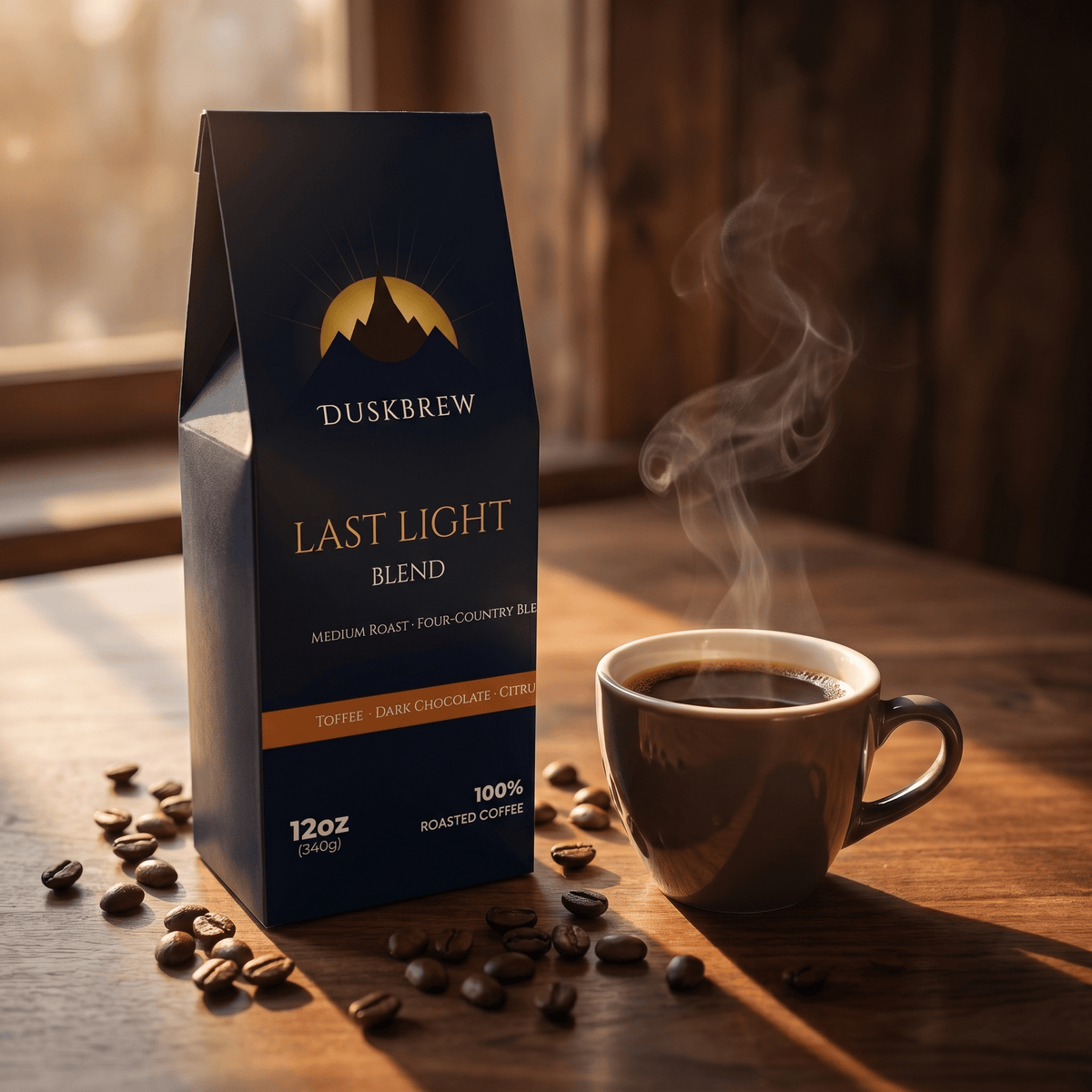 Last Light — Medium Roast - Premium Freshly Roasted Coffee by Duskbrew