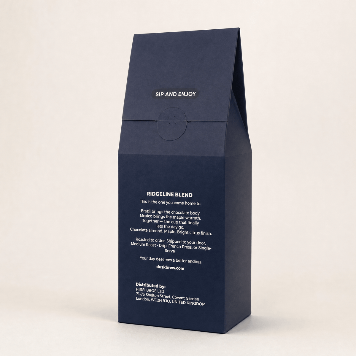 Ridgeline Blend — Medium Roast - Premium Freshly Roasted Coffee by Duskbrew